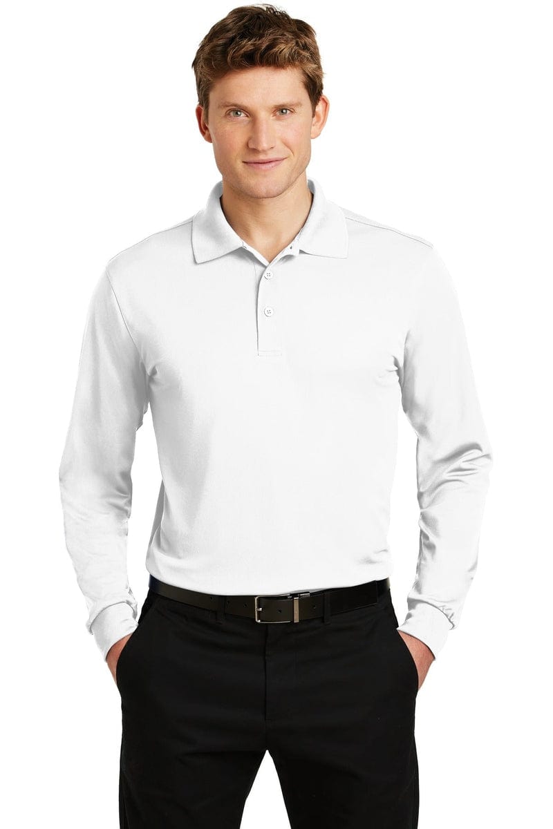 Sport-Tek ST657 Long Sleeve Polo in 