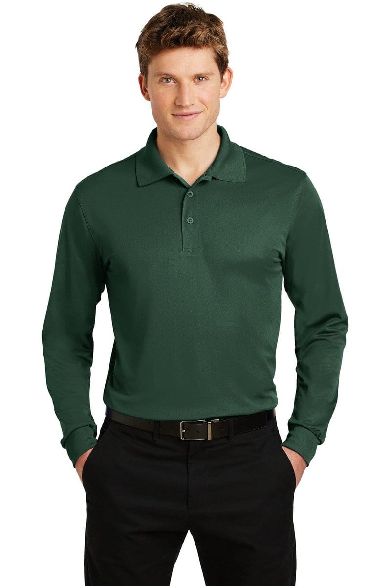 Sport-Tek ST657 Long Sleeve Polo in 