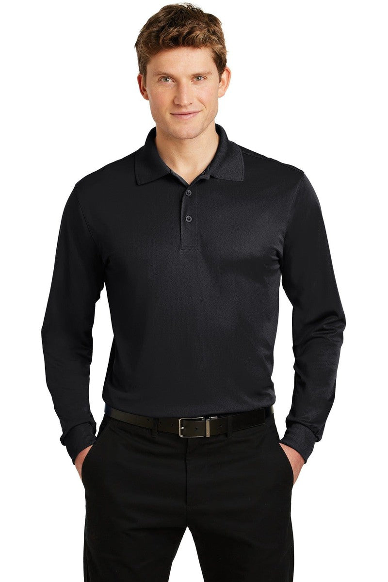 Sport-Tek ST657 Long Sleeve Polo in 