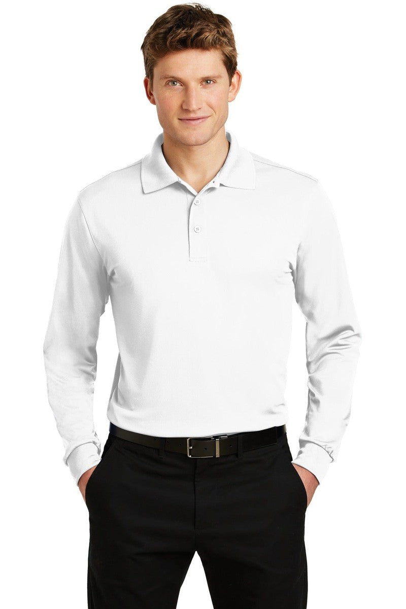 Sport-Tek ST657 Long Sleeve Polo in 