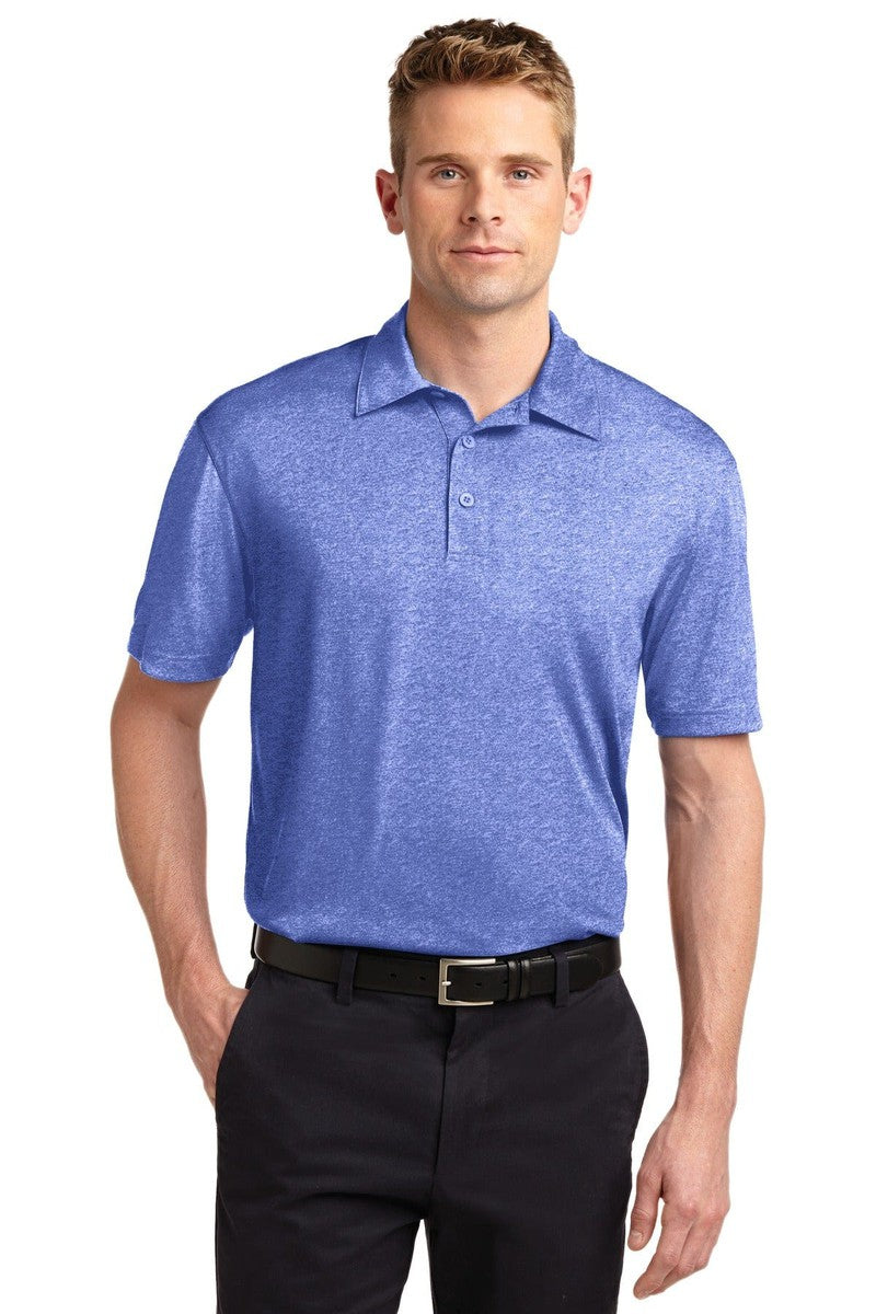 Sport-Tek ST660 Heather Contender Polo in 