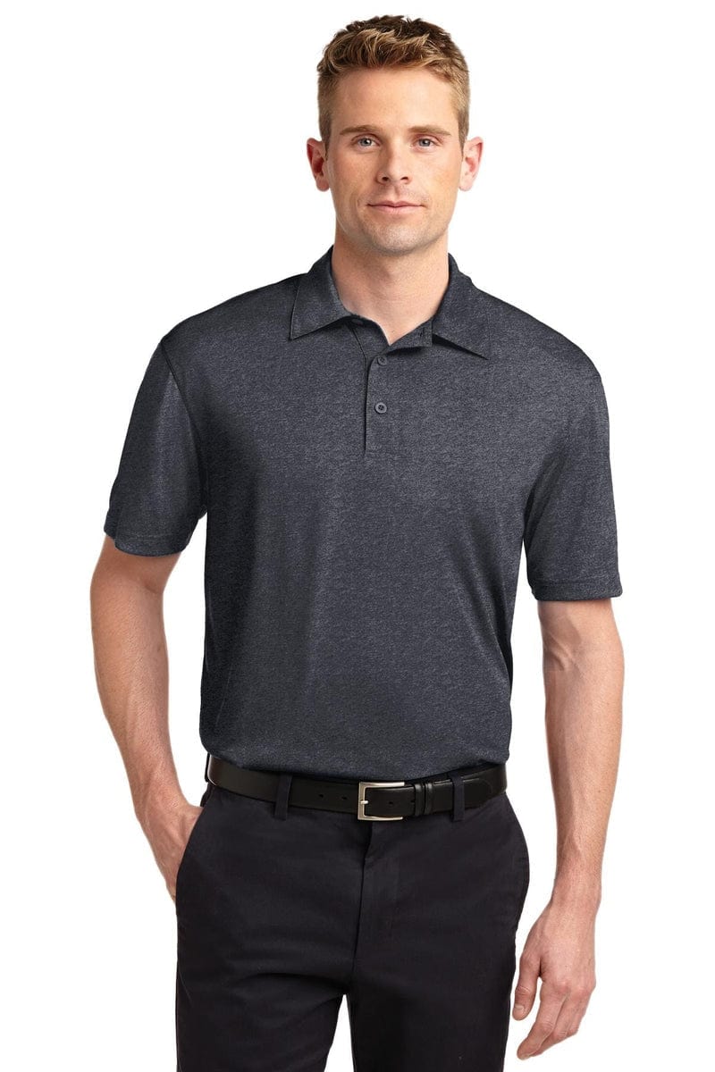Sport-Tek ST660 Heather Contender Polo in 