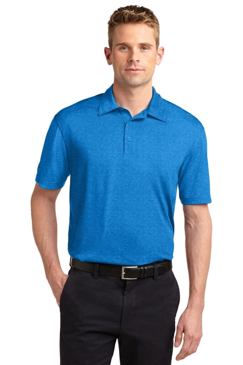 Sport-Tek ST660 Heather Contender Polo in 