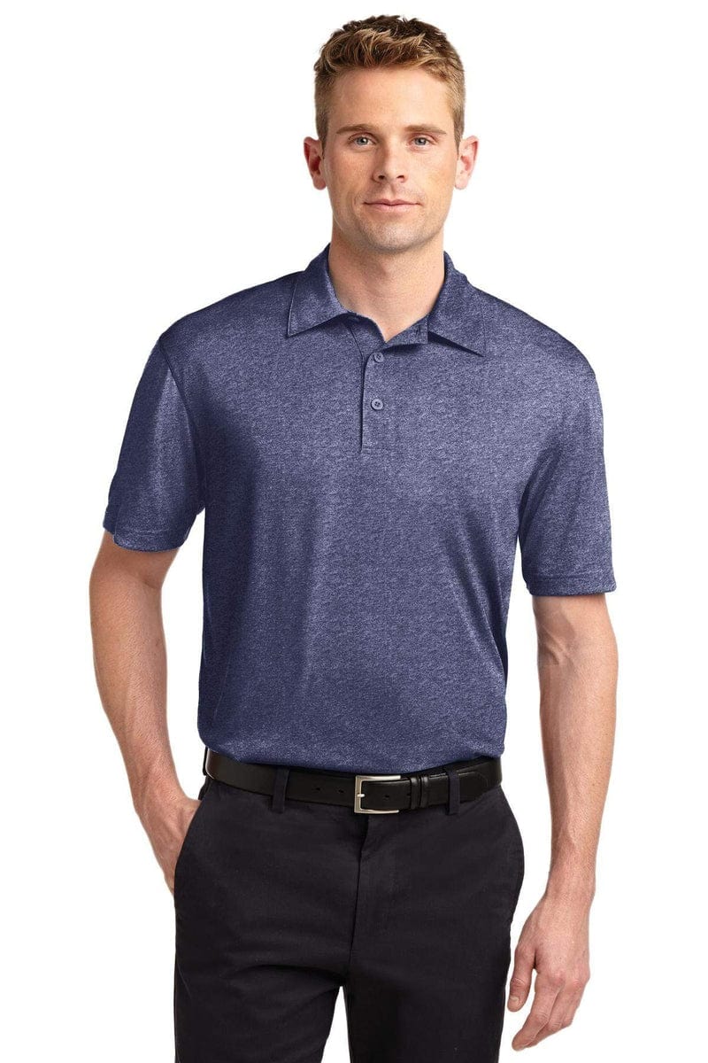 Sport-Tek ST660 Heather Contender Polo in 