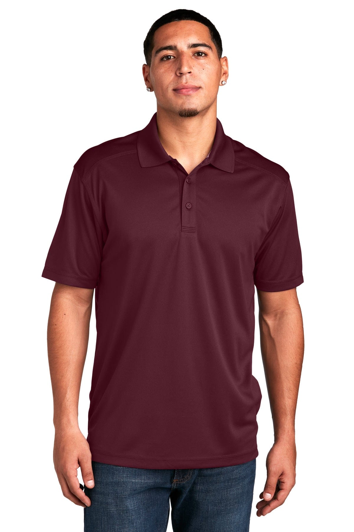 Sport-Tek Polos/Knits XS / Maroon Sport-Tek ST680 PosiCharge Micro-Mesh Polo