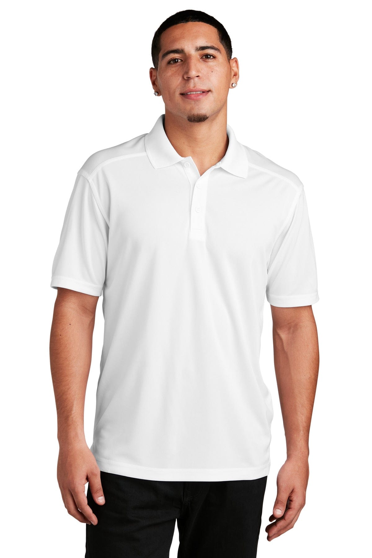 Sport-Tek Polos/Knits XS / White Sport-Tek ST680 PosiCharge Micro-Mesh Polo