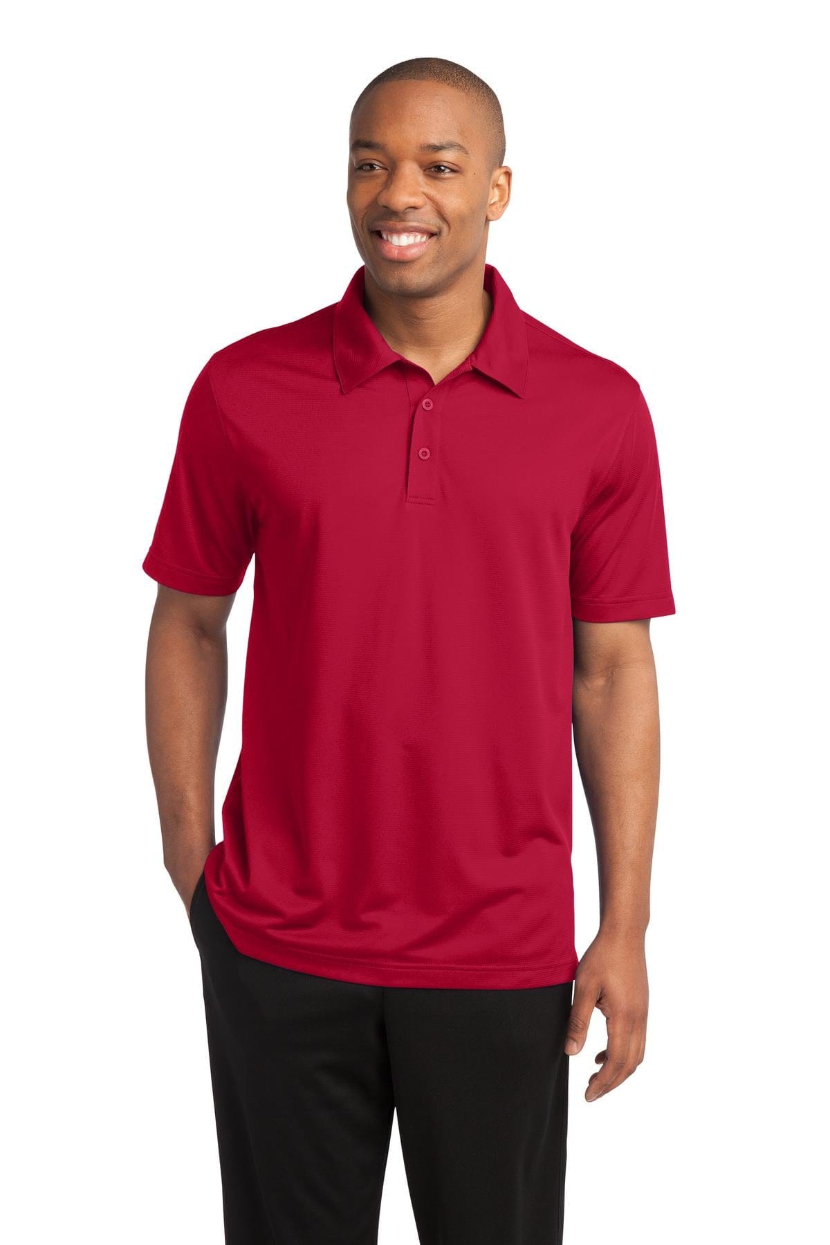 Sport-Tek Polos/Knits XS / True Red Sport-Tek ST690 PosiCharge Active Textured Polo