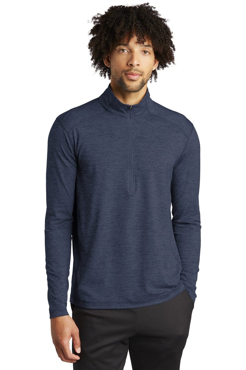 Sport-Tek ST711 Exchange 1.5 Long Sleeve 1/2-Zip in 