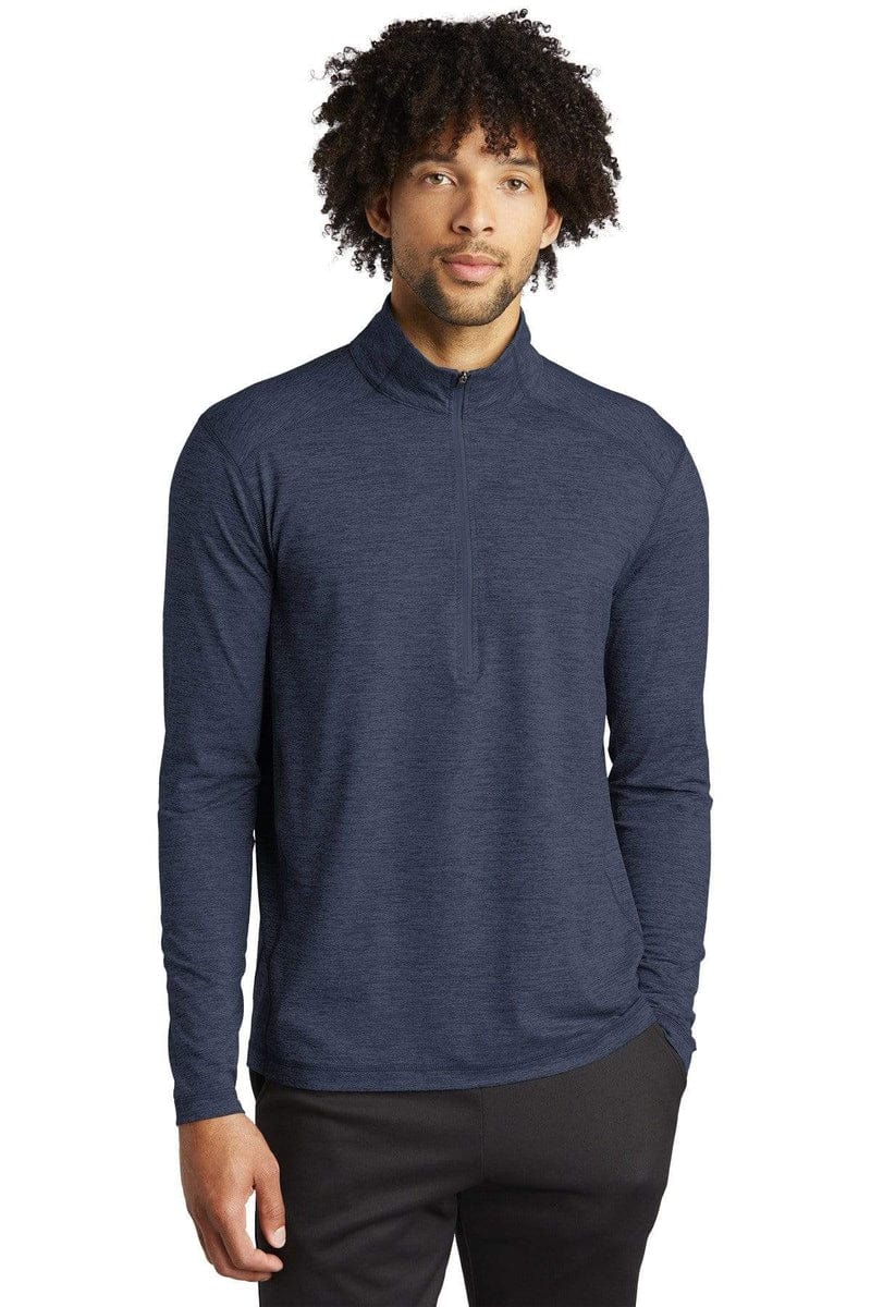 Sport-Tek ST711 Exchange 1.5 Long Sleeve 1/2-Zip in 