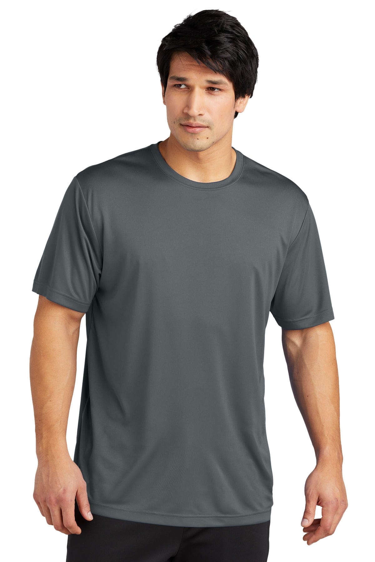 Sport-Tek ST720 PosiCharge Re-Compete Tee in Iron Grey