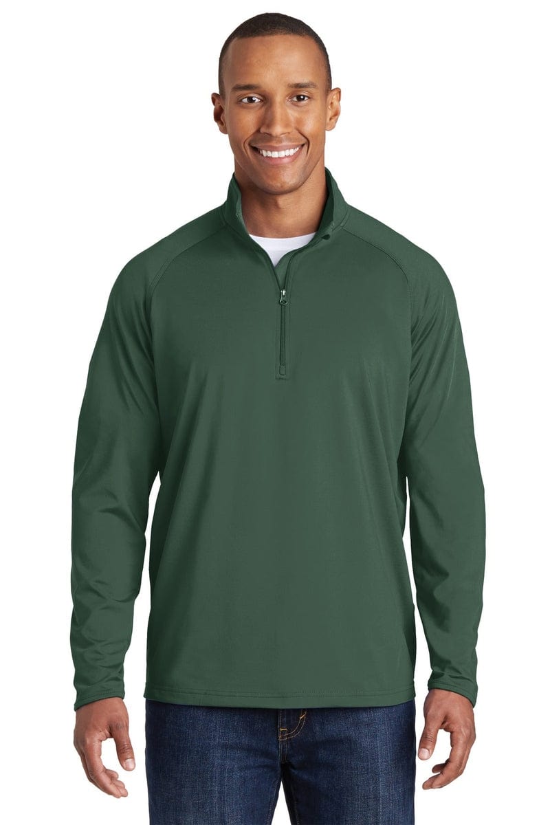Sport-Tek ST850 Sport-Wick Stretch 1/2-Zip Pullover in 