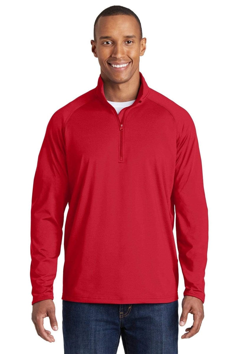 Sport-Tek ST850 Sport-Wick Stretch 1/2-Zip Pullover in 
