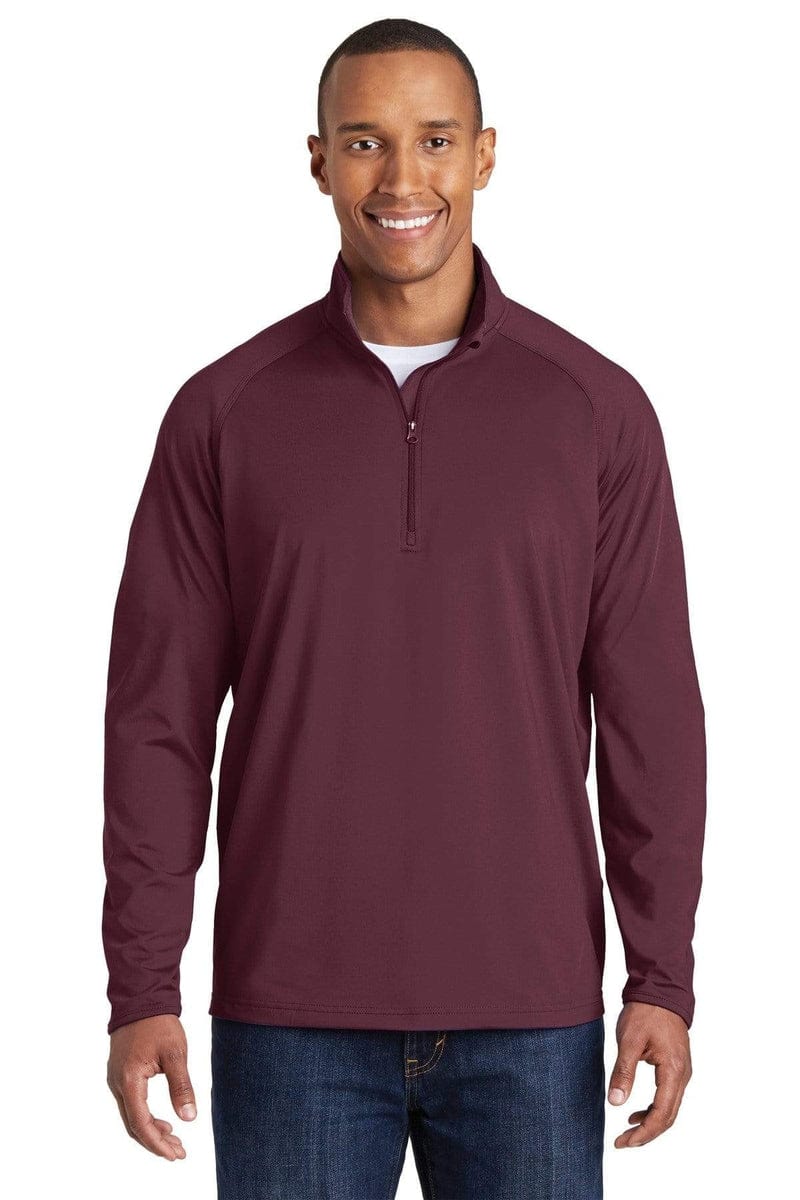 Sport-Tek ST850 Sport-Wick Stretch 1/2-Zip Pullover in 