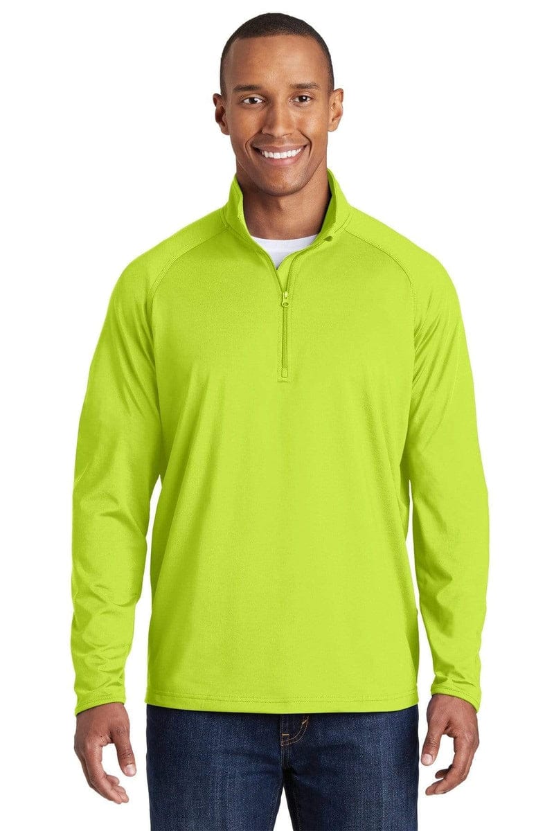 Sport-Tek ST850 Sport-Wick Stretch 1/2-Zip Pullover in 