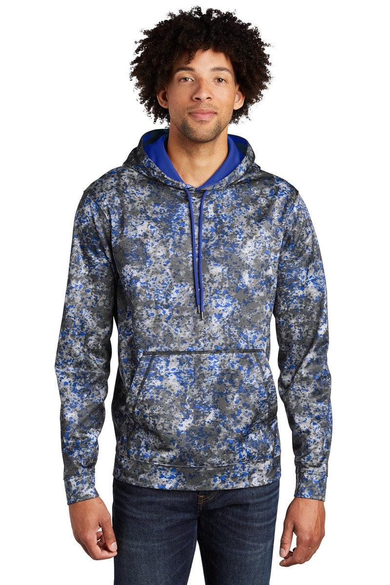 Sport-Tek Sport-Wick Mineral Freeze Fleece Hooded Pullover. ST230 in 