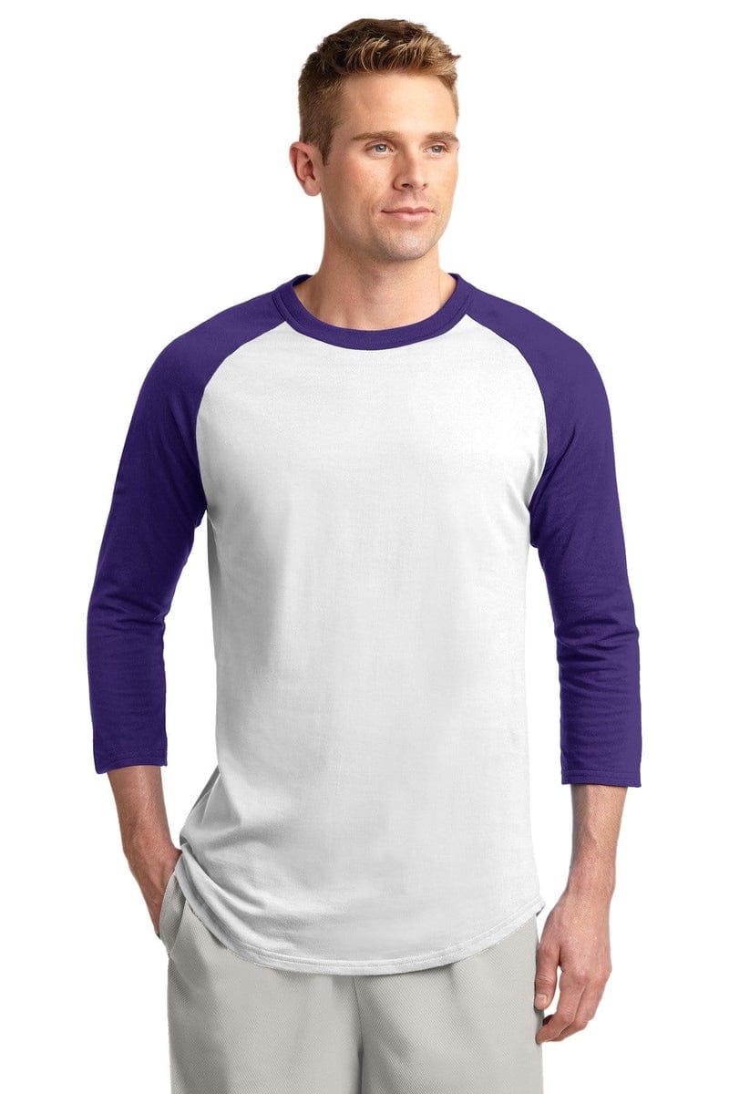 Sport-Tek T200 Colorblock Raglan Jersey in 