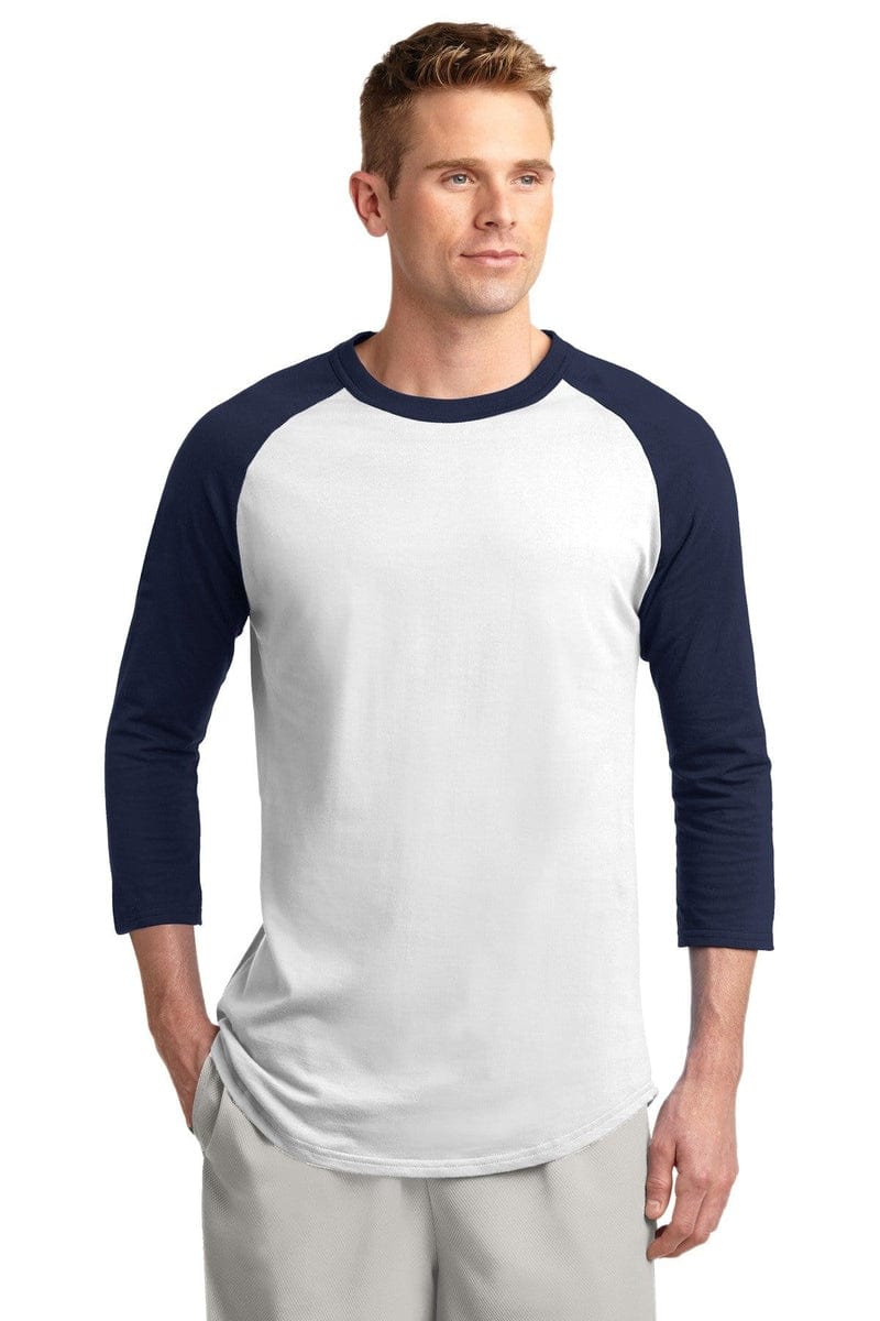 Sport-Tek T200 Colorblock Raglan Jersey in 