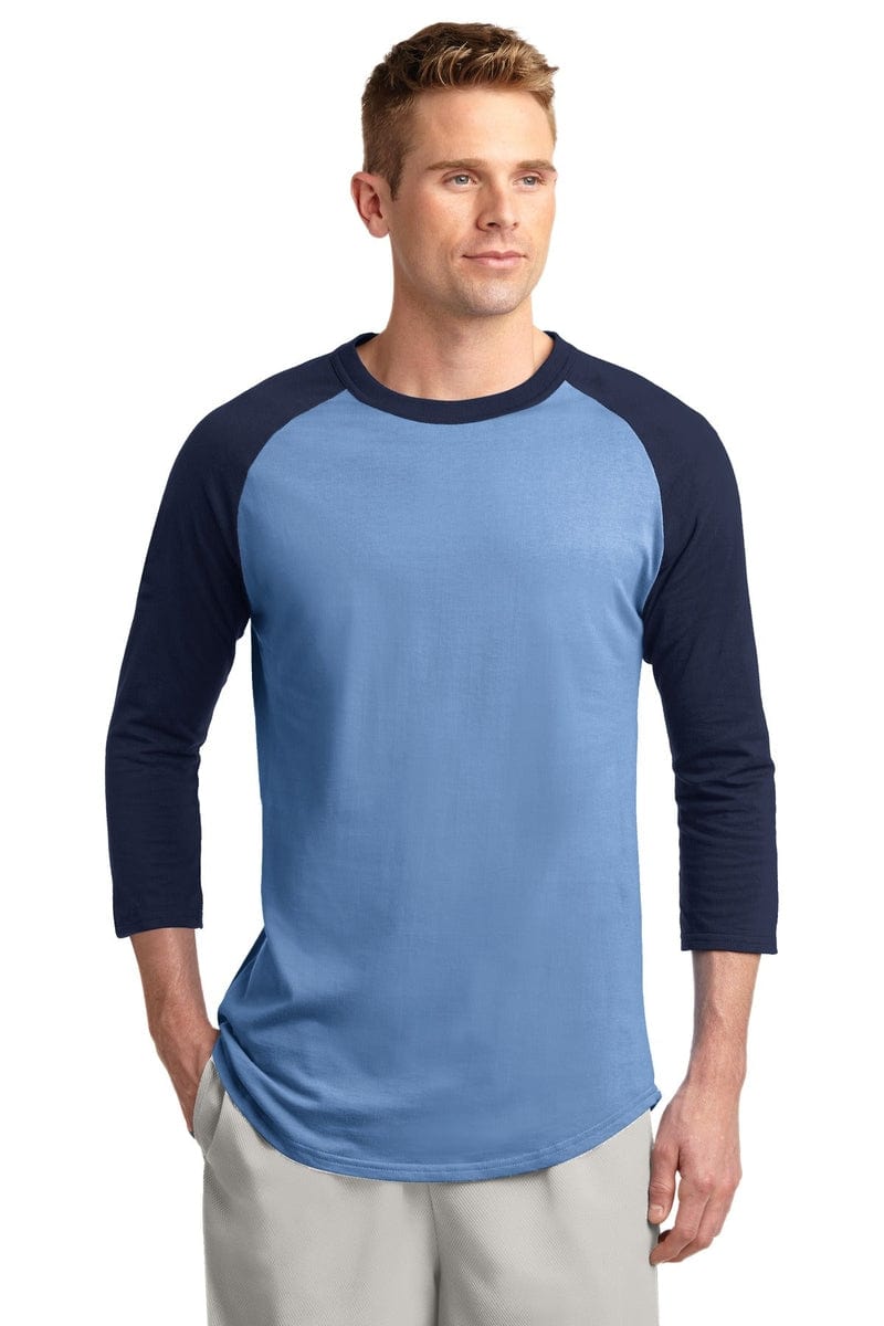 Sport-Tek T200 Colorblock Raglan Jersey in 