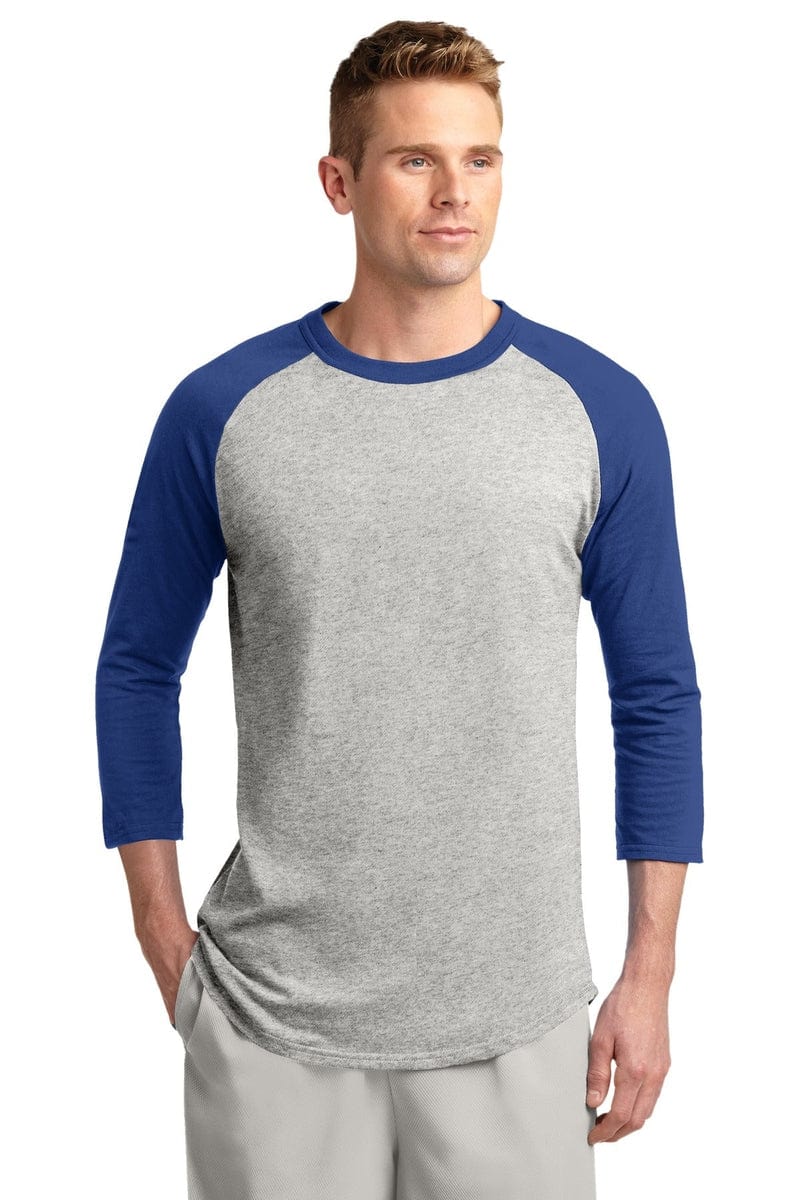 Sport-Tek T200 Colorblock Raglan Jersey in 
