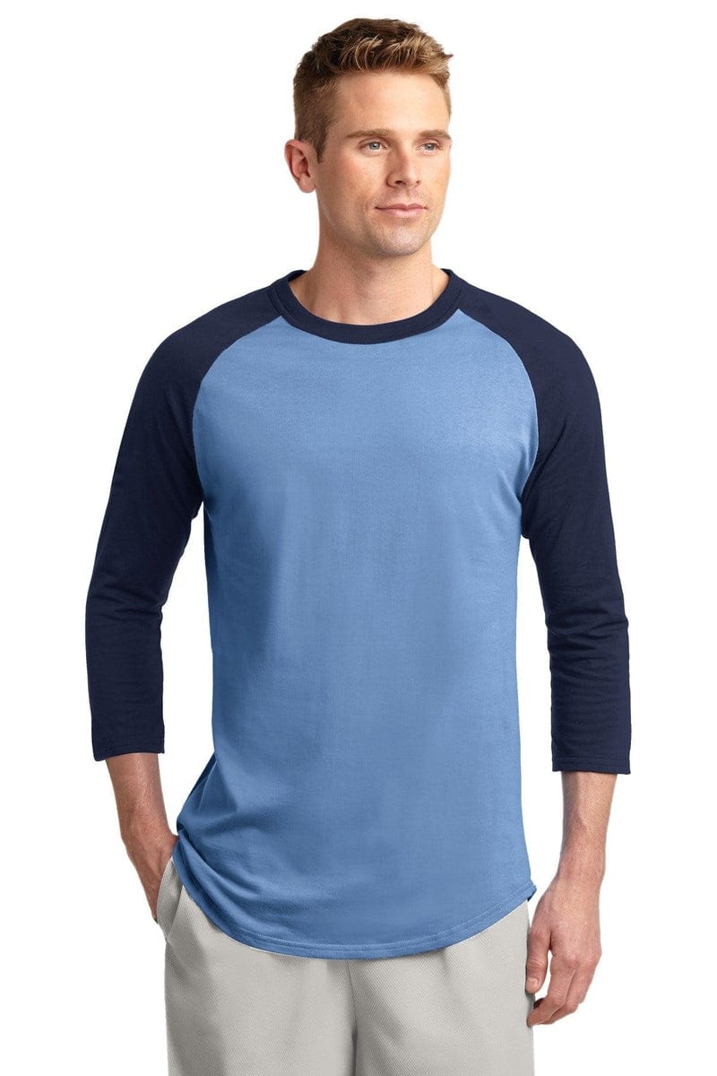 Sport-Tek T200 Colorblock Raglan Jersey in 