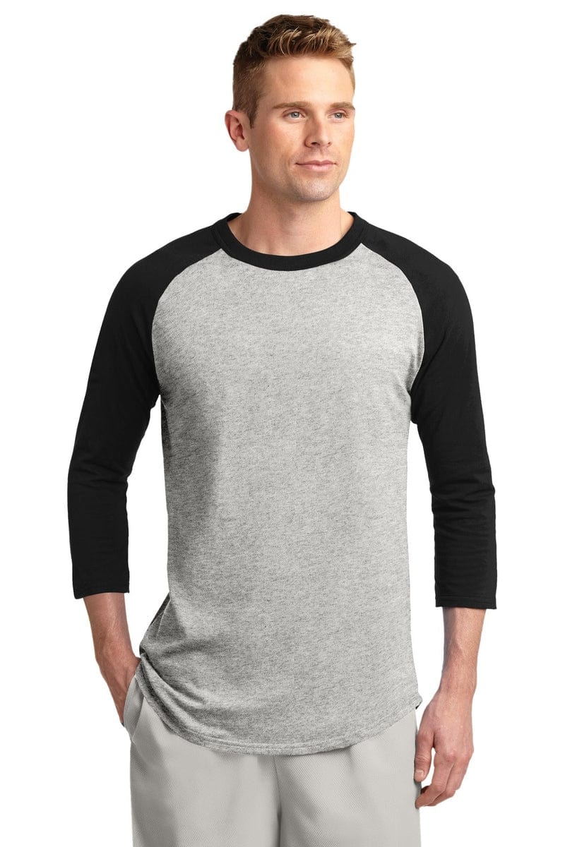 Sport-Tek T200 Colorblock Raglan Jersey in 