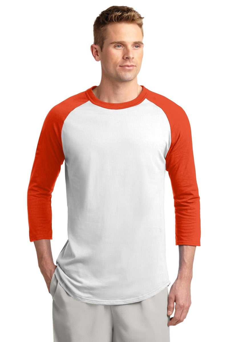 Sport-Tek T200 Colorblock Raglan Jersey in 