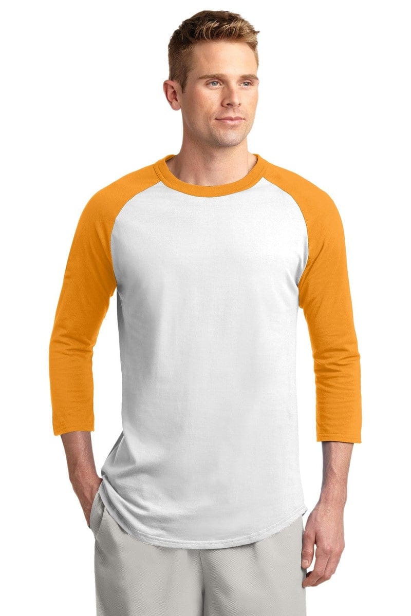 Sport-Tek T200 Colorblock Raglan Jersey in 