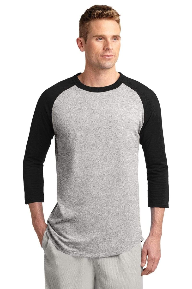 Sport-Tek T200 Colorblock Raglan Jersey in 
