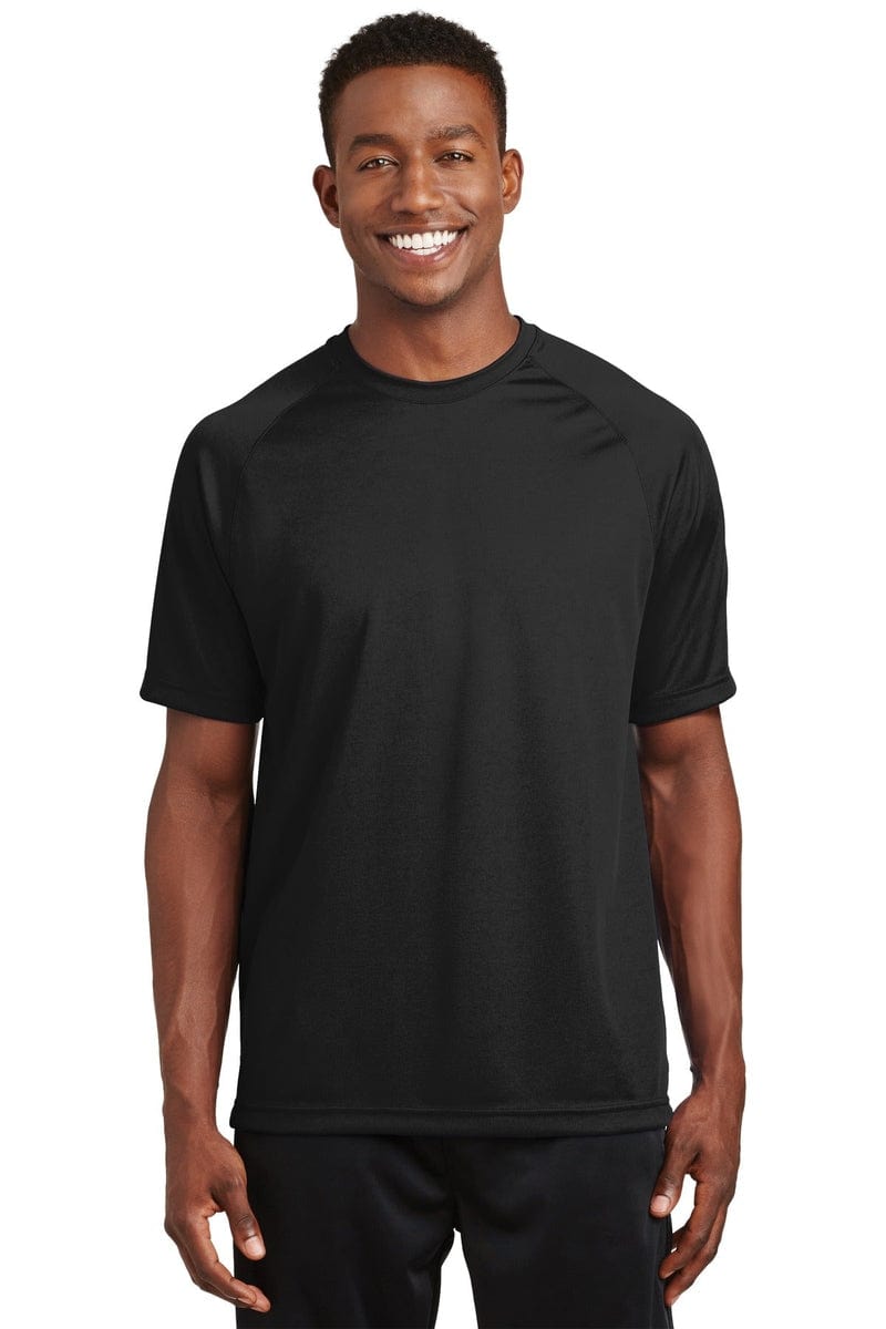 Sport-Tek T473 Dry Zone Short Sleeve Raglan T-Shirt in 