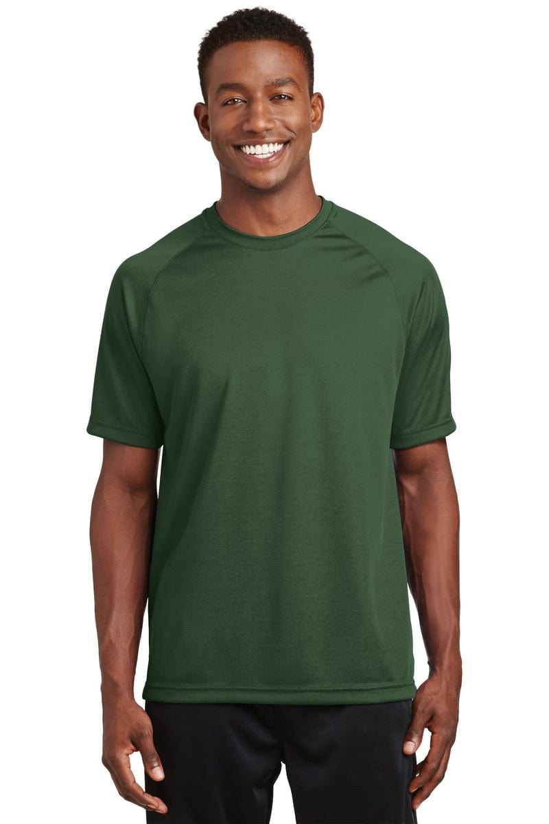 Sport-Tek T473 Dry Zone Short Sleeve Raglan T-Shirt in 