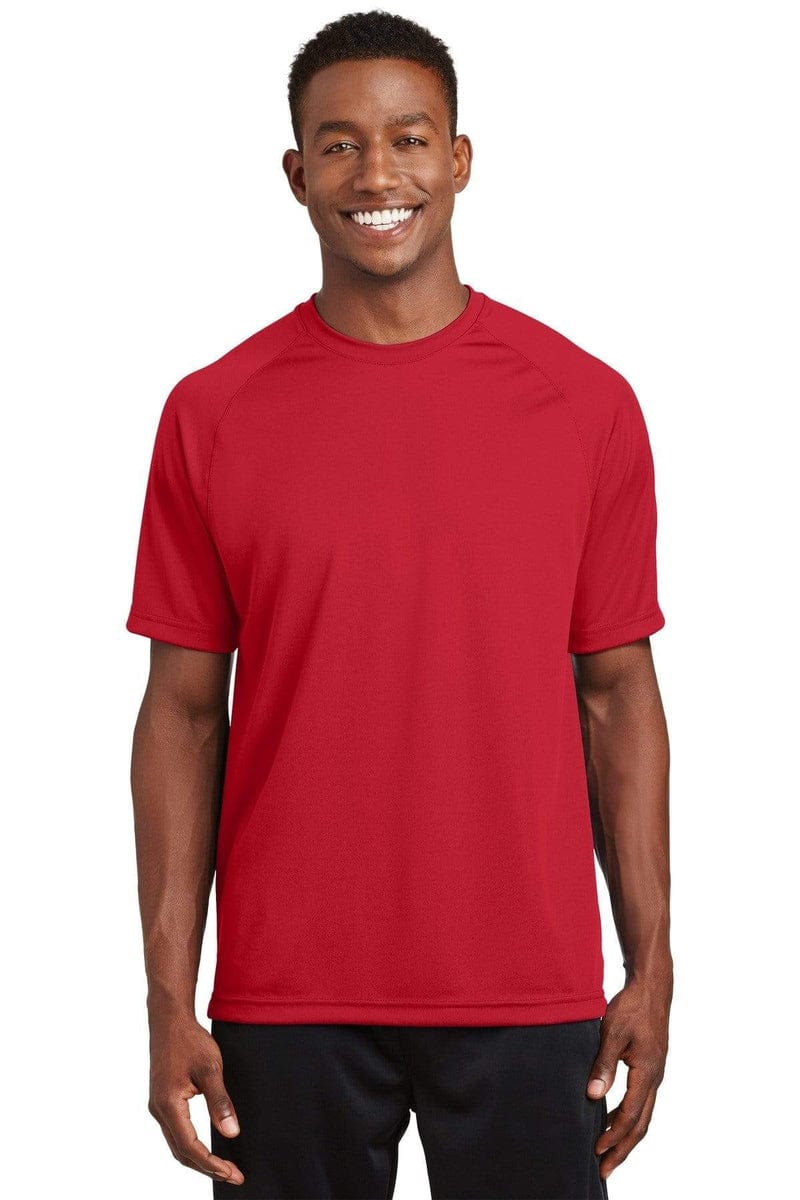 Sport-Tek T473 Dry Zone Short Sleeve Raglan T-Shirt in 