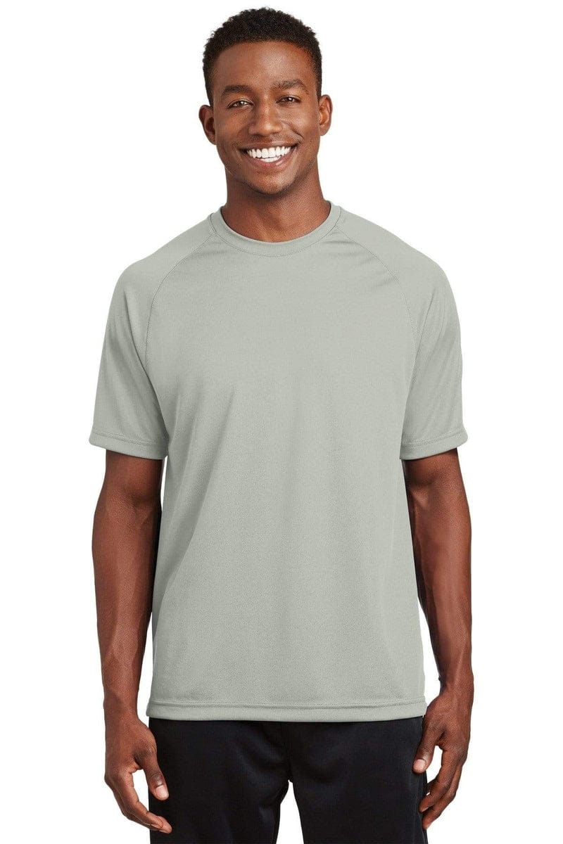 Sport-Tek T473 Dry Zone Short Sleeve Raglan T-Shirt in 
