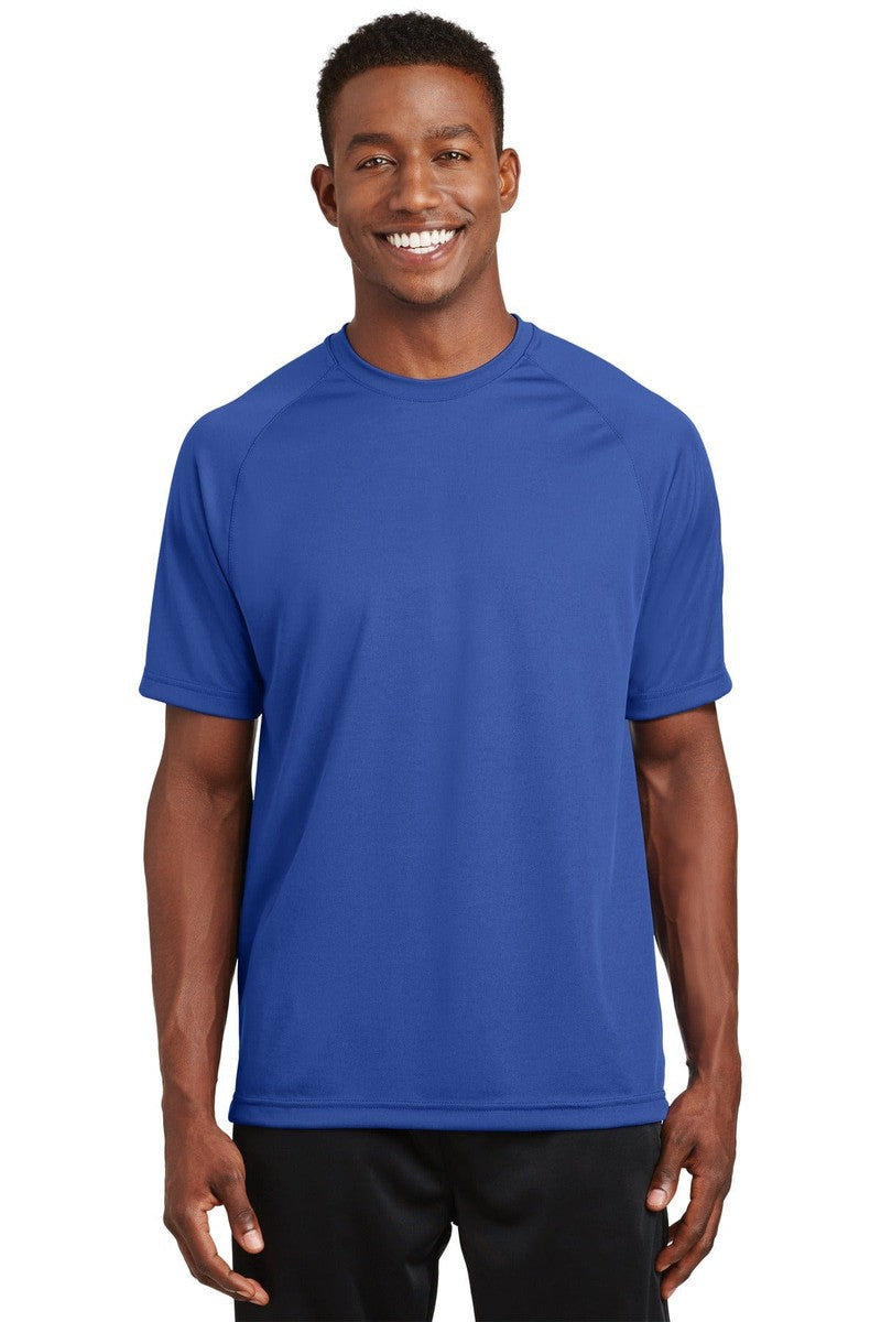 Sport-Tek T473 Dry Zone Short Sleeve Raglan T-Shirt in 