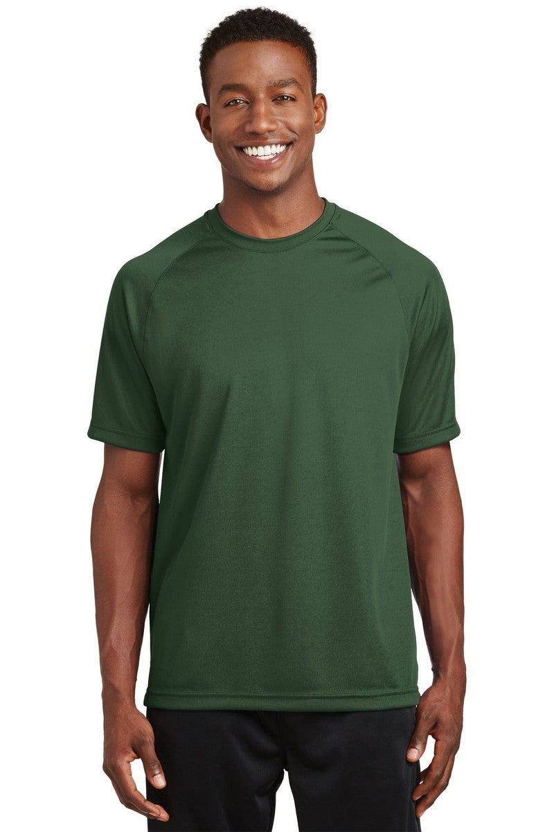 Sport-Tek T473 Dry Zone Short Sleeve Raglan T-Shirt in 