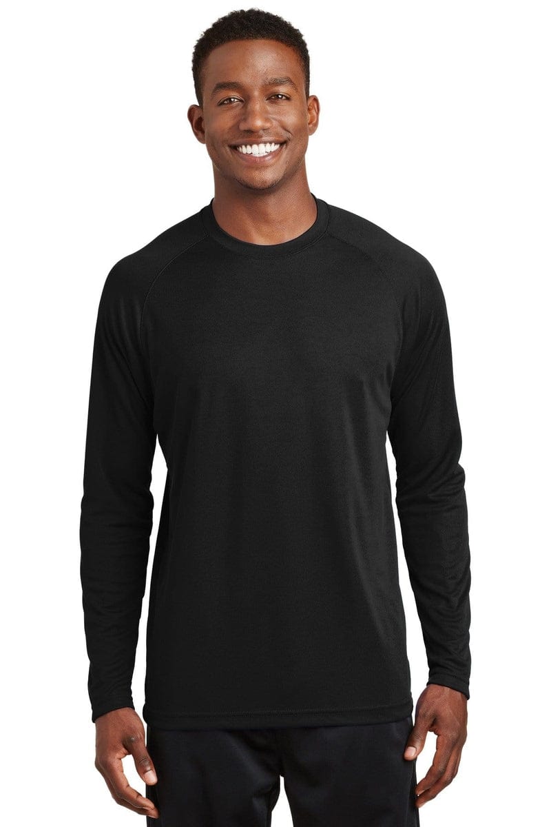 Sport-Tek T473LS Dry Zone Long Sleeve Raglan T-Shirt in 