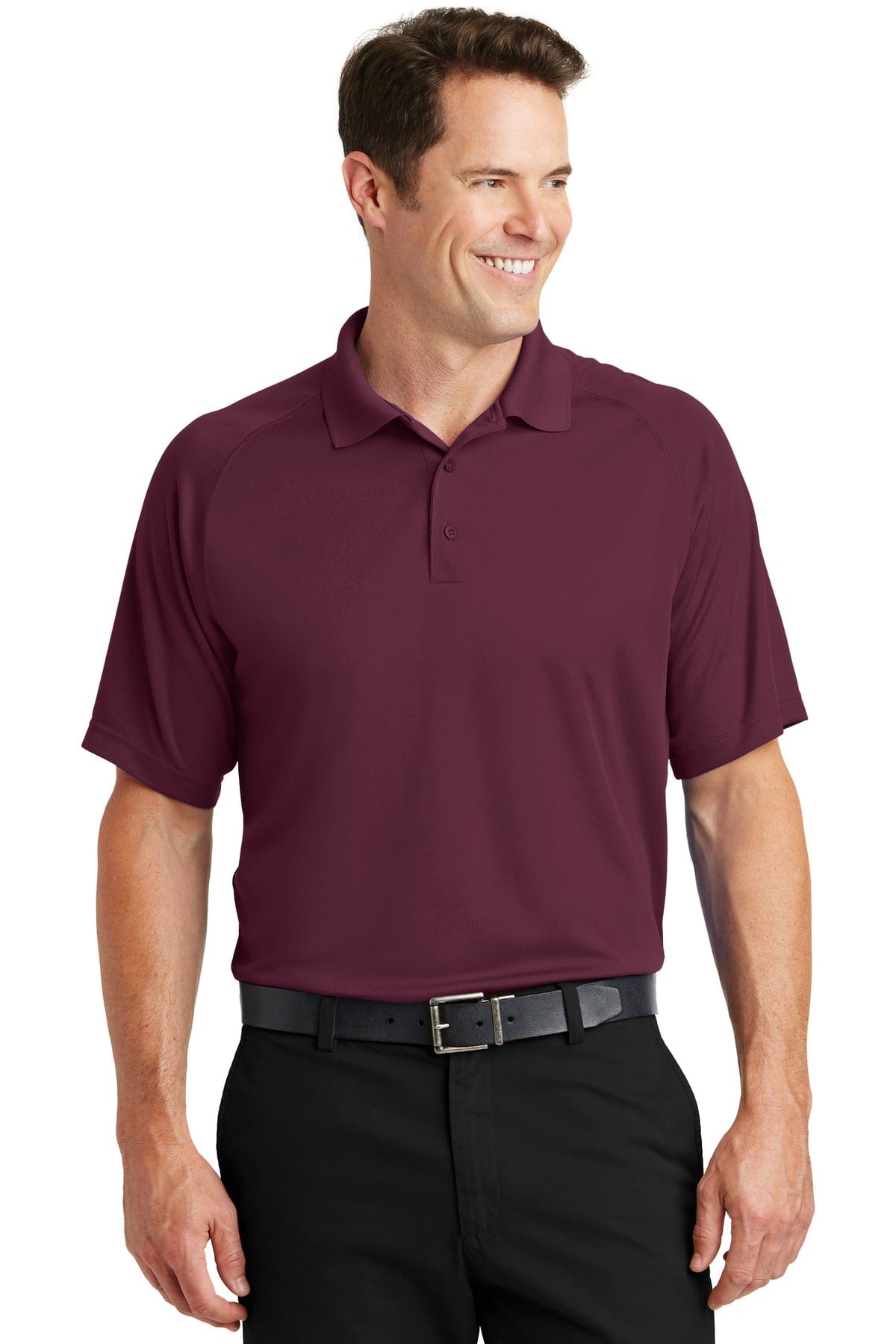 Sport-Tek Polos/Knits XS / Maroon Sport-Tek T475 Dry Zone Raglan Polo