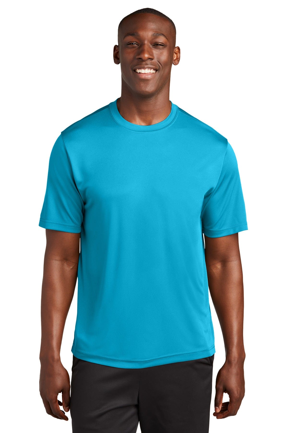 Sport-Tek TST350 Tall PosiCharge Competitor Tee in Atomic Blue