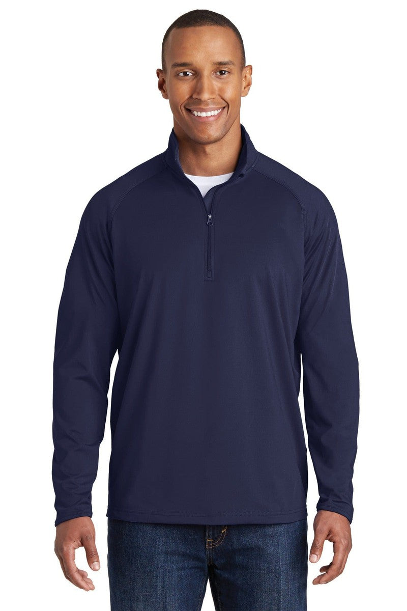 Sport-Tek TST850 Tall Sport-Wick Stretch 1/2-Zip Pullover in 