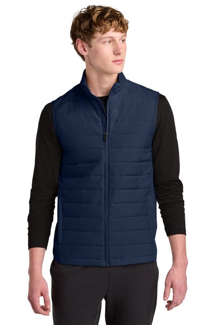 Sport-Tek Teknical Hybrid Vest ST941 in True Navy