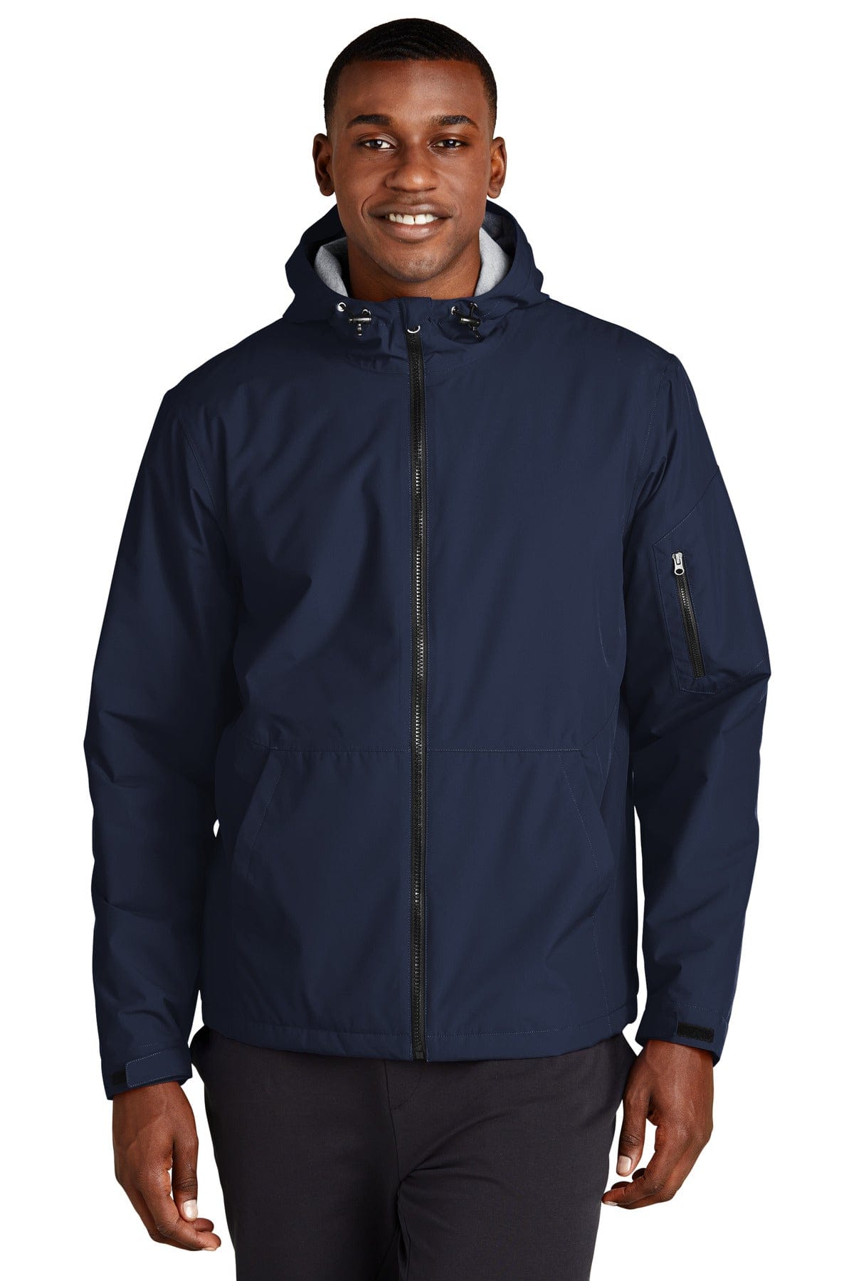 Sport-Tek Waterproof Insulated Jacket JST56 in True Navy