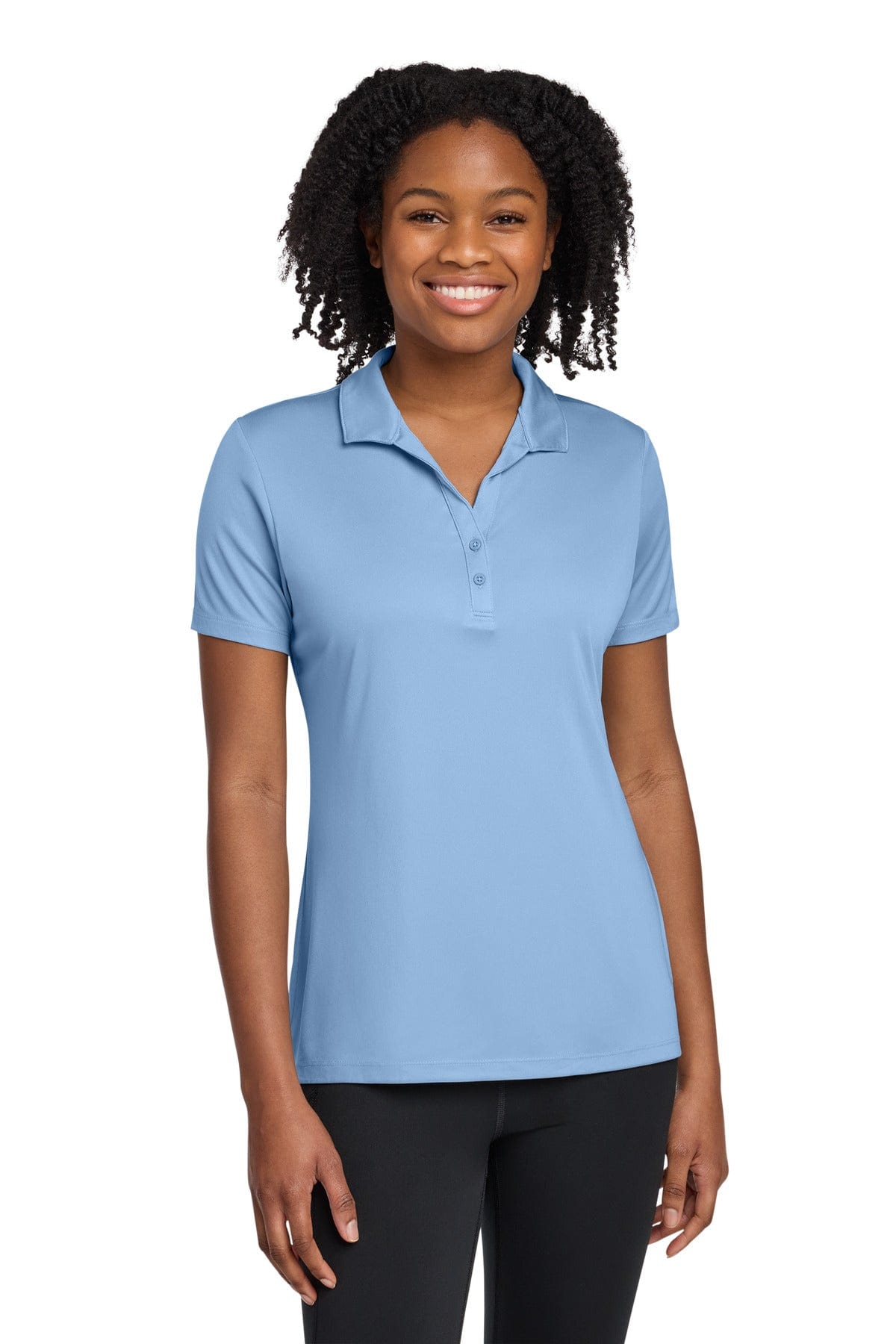 Sport-Tek ® Women's PosiCharge ® Re-Compete Polo LST725 in Carolina Blue