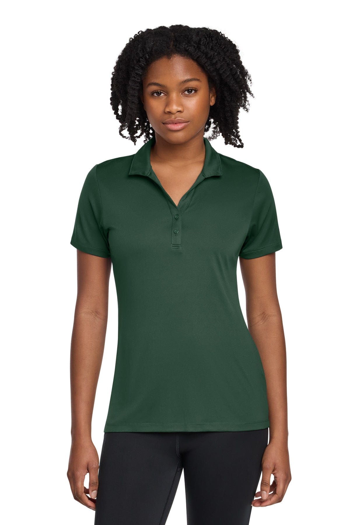 Sport-Tek ® Women's PosiCharge ® Re-Compete Polo LST725 in Forest Green