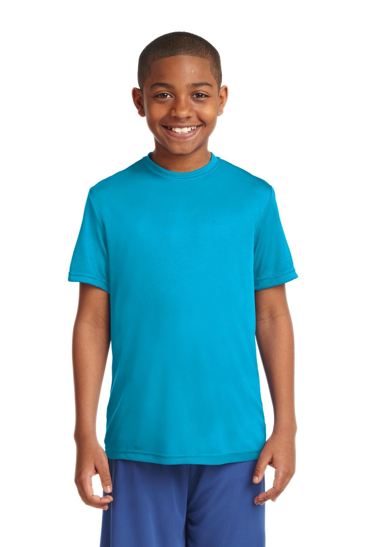 Sport-Tek YST350 Youth PosiCharge Competitor Tee. in Atomic Blue