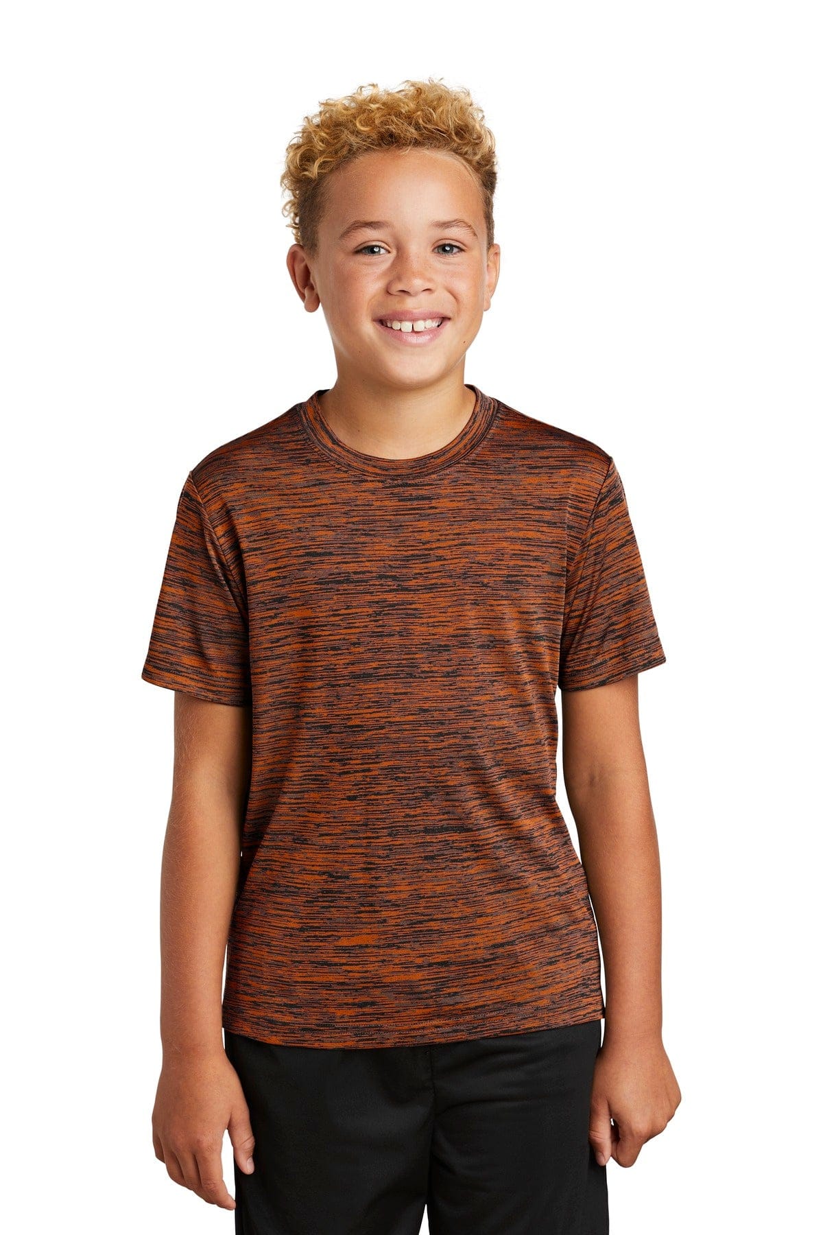 Sport-Tek YST390 Youth PosiCharge Electric Heather Tee in 