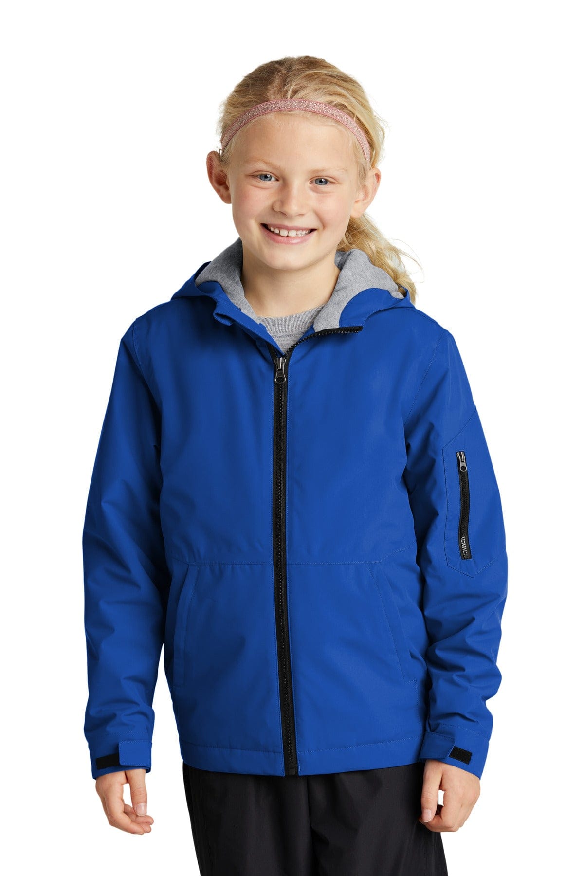 Sport-Tek Youth Waterproof Insulated Jacket YST56 in 