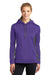 Sport-Tek ® Ladies Sport-Wick ® Fleece Colorblock Hooded Pullover. LST235, Basic Colors