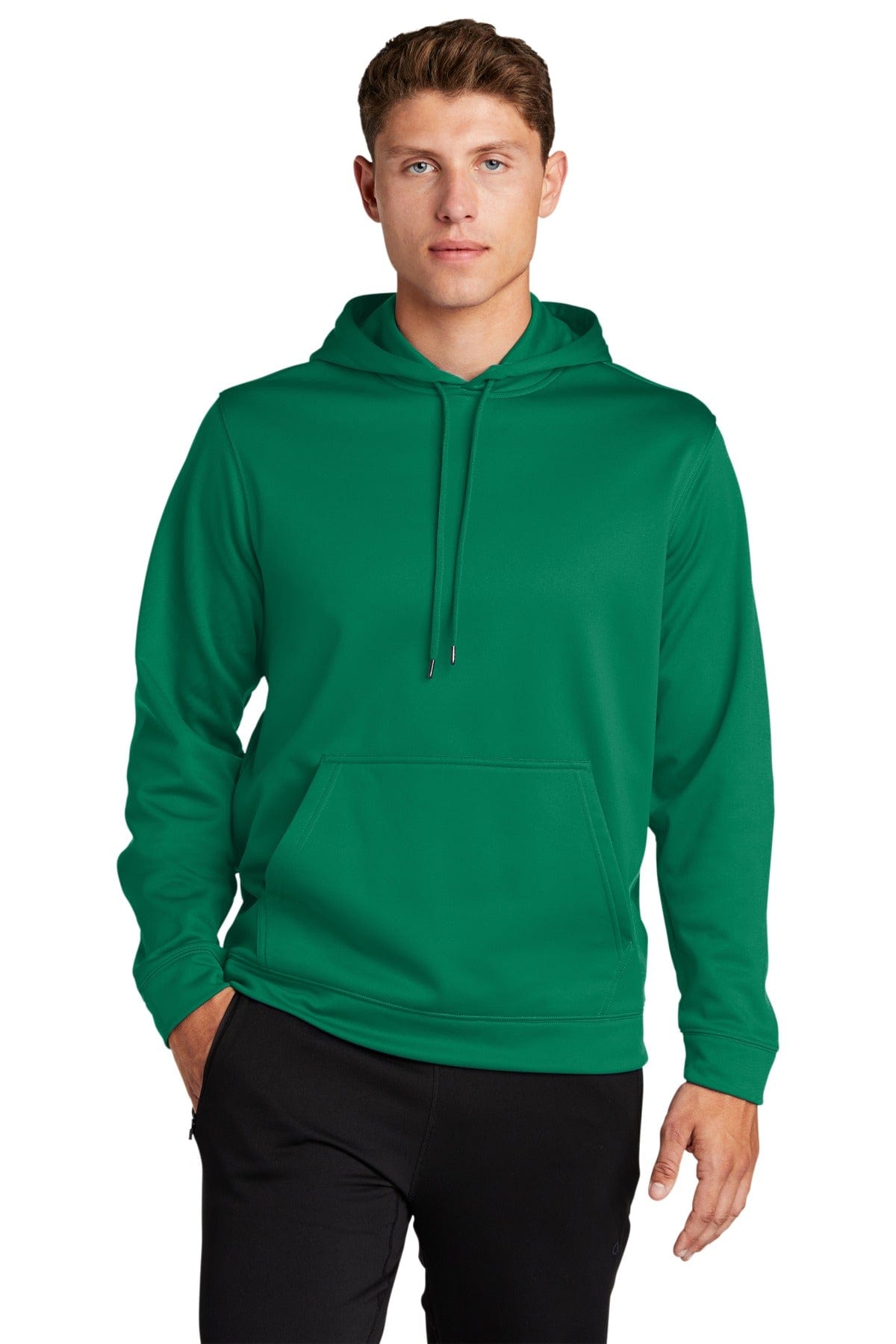 Sport-Tek ® Sport-Wick ® Fleece Hooded Pullover. F244, Basic Colors
