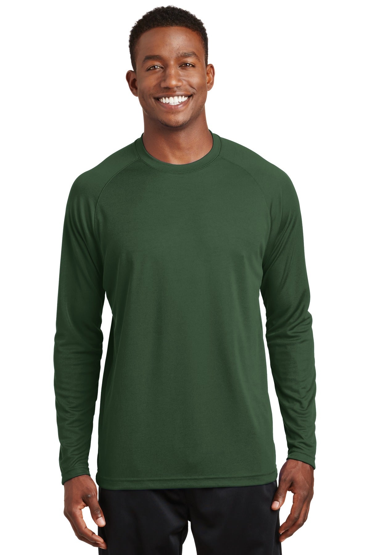 Sport-Tek T473LS: Dry Zone Long Sleeve Raglan T-Shirt