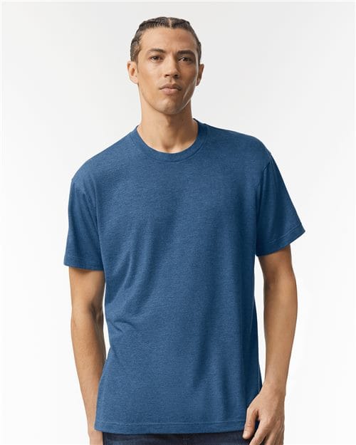 TR401 Unisex Triblend Track Tee in 