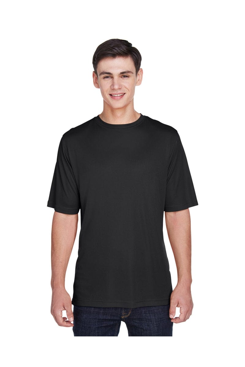 Team 365 TT11: Men's Zone Performance T-Shirt in Black